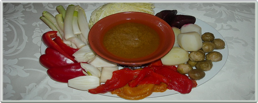 Bagna Cauda all'Eno Agriturismo Gallina Giacinto a Santo Stefano Belbo!